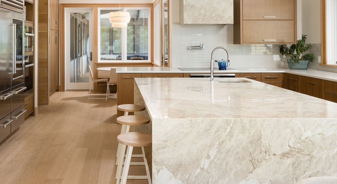 kitchen countertops by Kirkstone